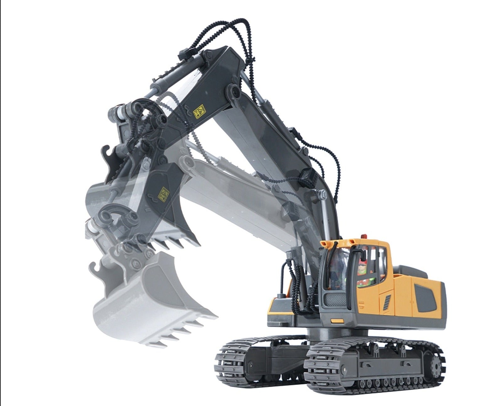 Brinquedo Com Controle Remoto Terraplanagem [Escavadeira/Caminhão/Trator de Esteiras] - Loja Oferta Box